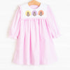 Give Thanks Applique Bib Dress