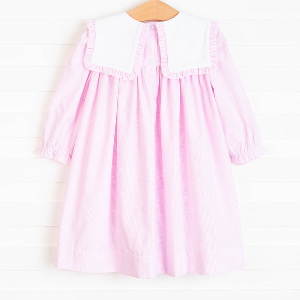 Give Thanks Applique Bib Dress