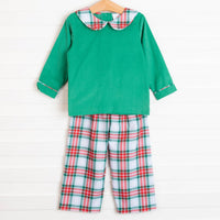 Christmas Magic Pant Set, Green