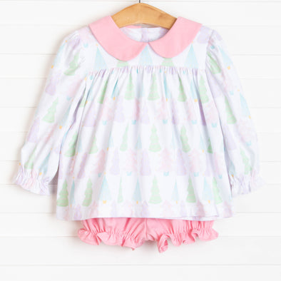 Cold Outside Bloomer Set, Pink