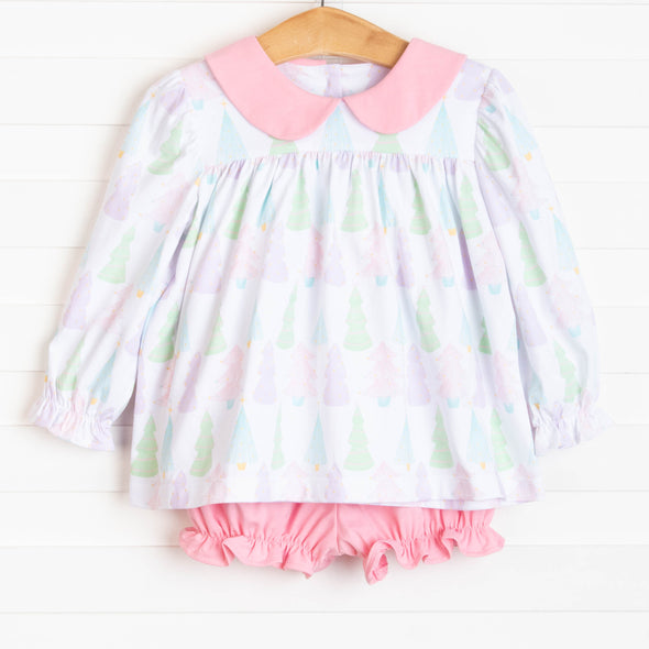 Cold Outside Bloomer Set, Pink