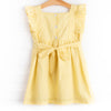 Sandcastles and Sunshine Applique Dress, Yellow
