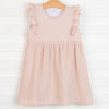 Stella Muslin Dress, Fawn