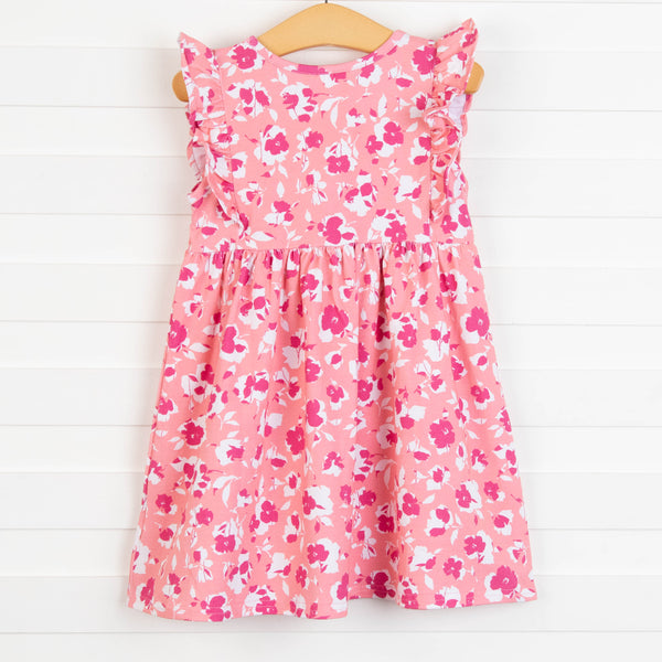 Presley Dress, Pink Floral