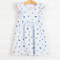 Presley Dress, Navy Floral