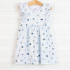 Presley Dress, Navy Floral