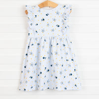 Presley Dress, Navy Floral