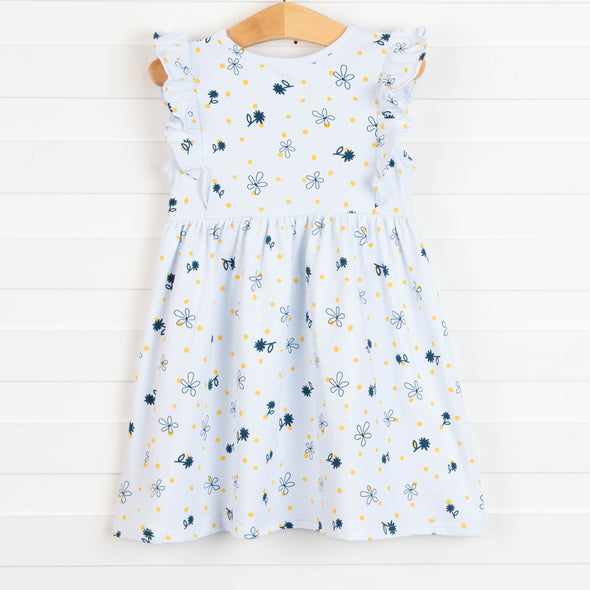 Presley Dress, Navy Floral