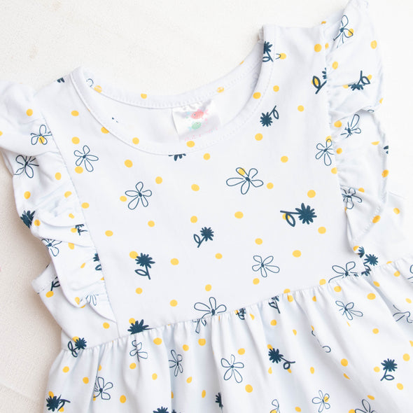Presley Dress, Navy Floral