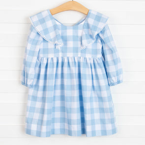 Andie Dress, Blue Check