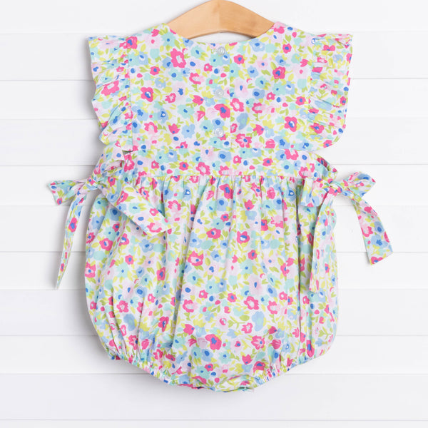 Spring Blooms Woven Bubble, Pink