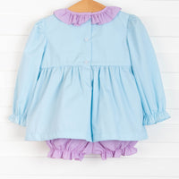 Margot Bloomer Set, Blue