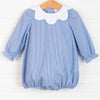 Hazel Bib Bubble, Blue