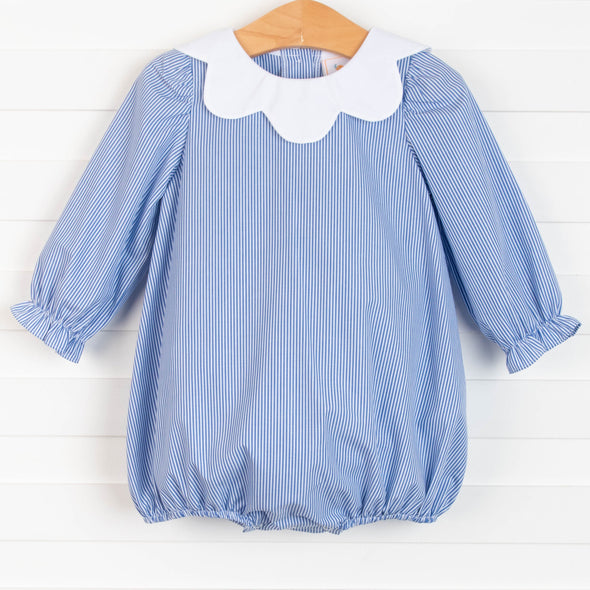 Hazel Bib Bubble, Blue
