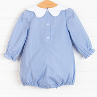 Hazel Bib Bubble, Blue