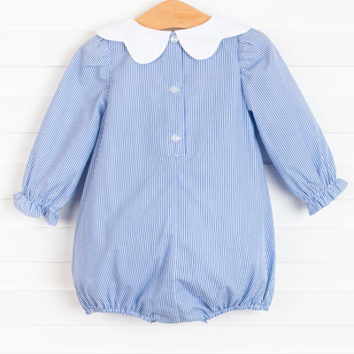 Hazel Bib Bubble, Blue