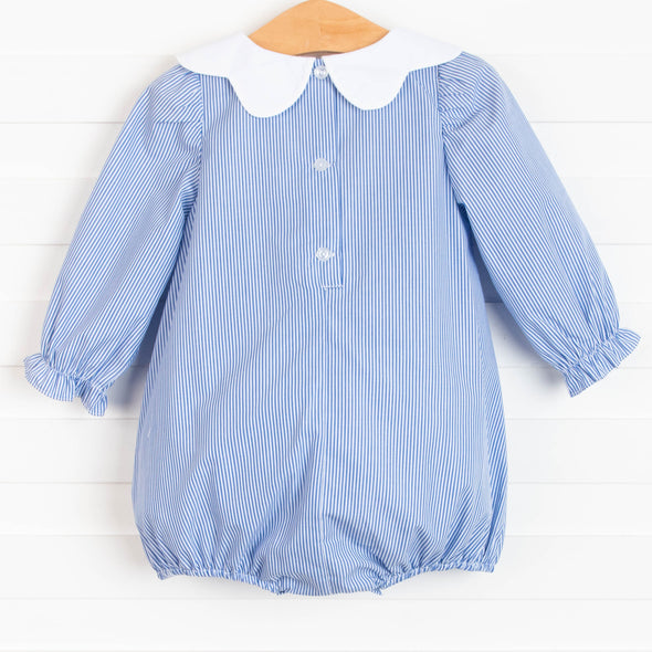 Hazel Bib Bubble, Blue