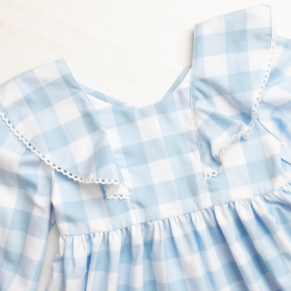 Andie Dress, Blue Check