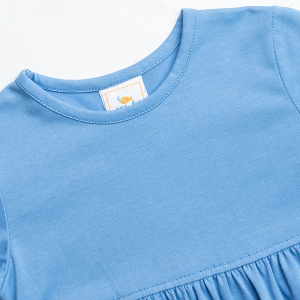 Josie Dress, Blue Party Dot
