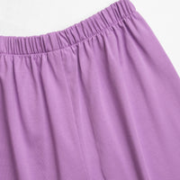 Eloise Gingham Pant Set, Purple
