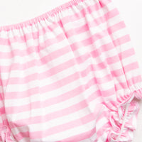 Mallard Moments Applique Diaper Set, Pink