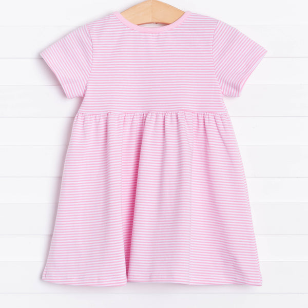 Think Pink Popover Dress, Pink