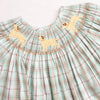 Paw-some Smocked Dress, Green