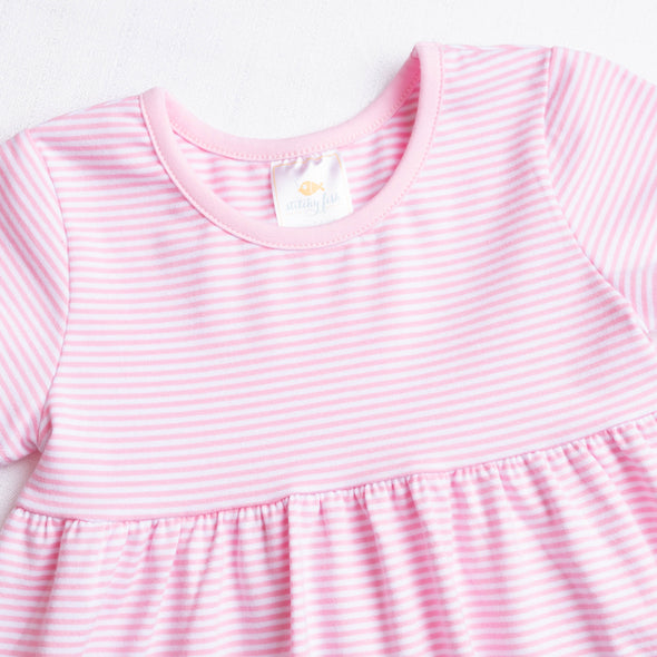 Think Pink Popover Dress, Pink