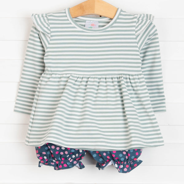 Ditsy Dots Bloomer Set, Pink