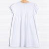 Macy Pima Popover Dress with Pockets, Blue