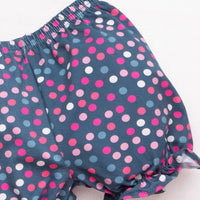 Ditsy Dots Bloomer Set, Pink