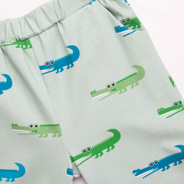 Cruisin' Crocs Pant Set, Green