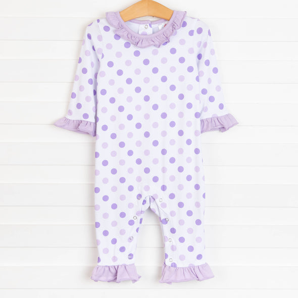 Rylie Romper, Purple Dot