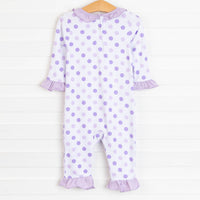 Rylie Romper, Purple Dot