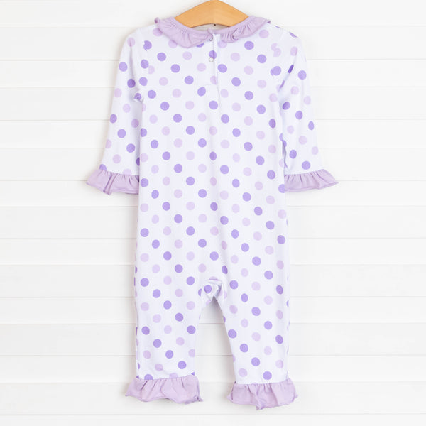 Rylie Romper, Purple Dot