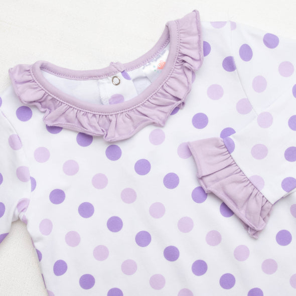 Rylie Romper, Purple Dot