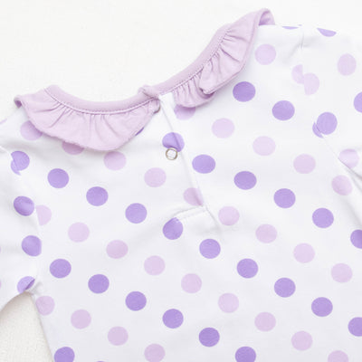 Rylie Romper, Purple Dot