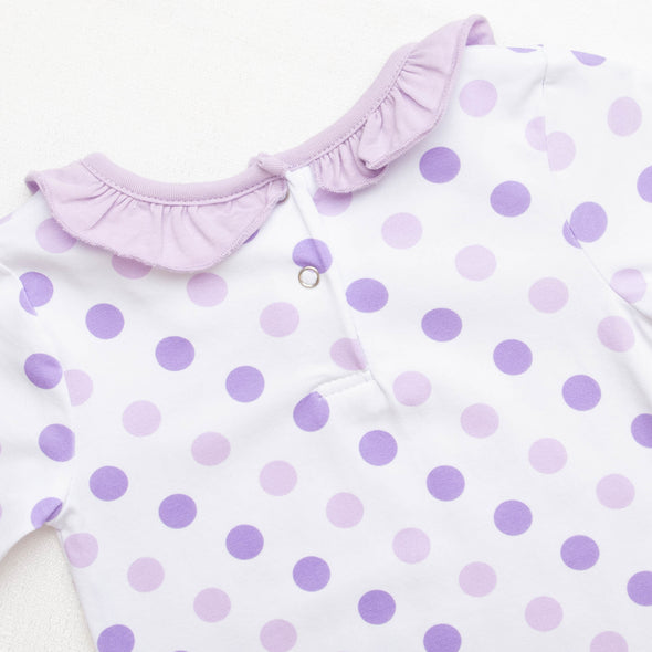 Rylie Romper, Purple Dot