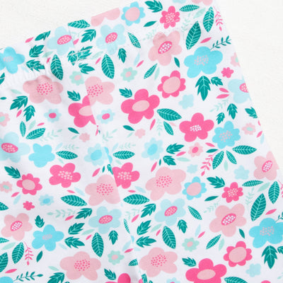 Tara Floral Tunic Set, Light Blue