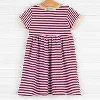 Garnet and Gold Dress, Garnet Stripe