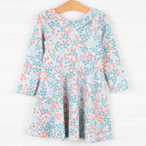 Leaf & Vine Dress, Green