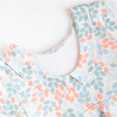 Leaf & Vine Dress, Green