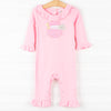 Into the Ark Long Romper, Pink