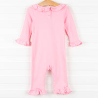 Into the Ark Long Romper, Pink