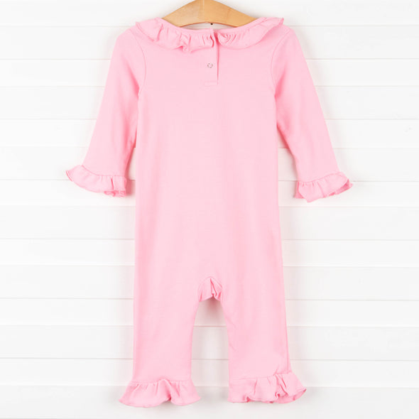 Into the Ark Long Romper, Pink