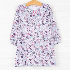 Sweet Stems Dress, Purple