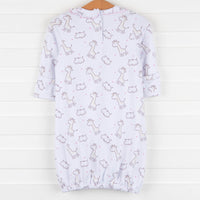 Tall Or Small Ruffle Gown, White