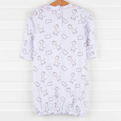 Tall Or Small Ruffle Gown, White