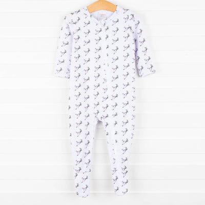 Koala Cuddles Footie, White