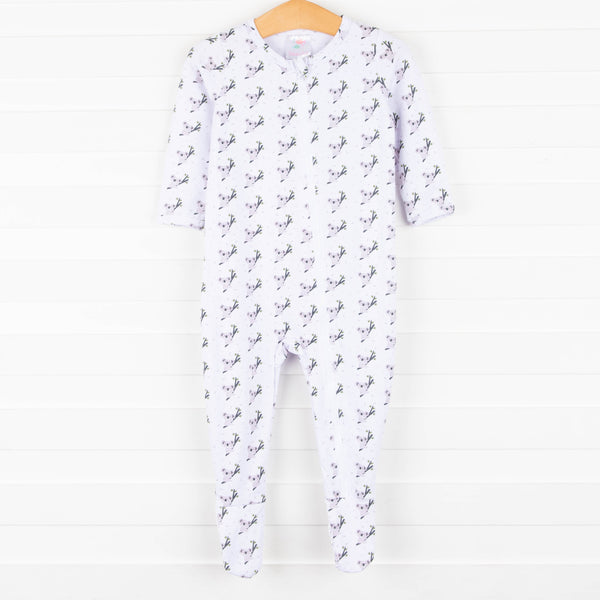 Koala Cuddles Footie, White